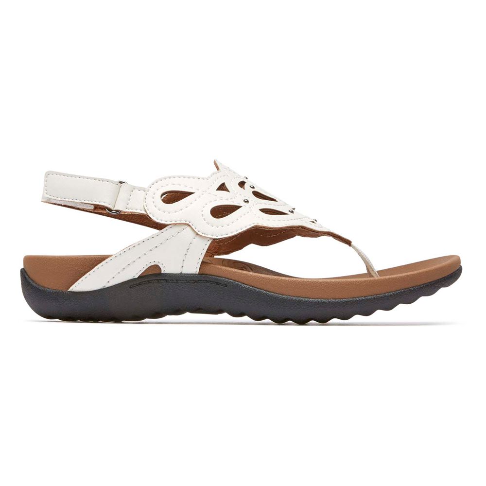Sandálias Rockport Ridge Sling Senhora - Branco ( 431-FITONK )